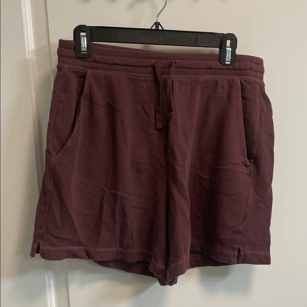 Women's Burgundy Shorts